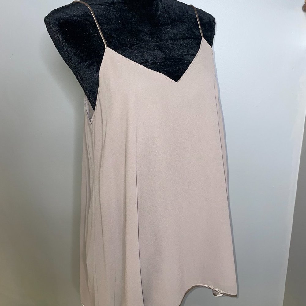 Umgee Taupe Spaghetti Strap Top Tank